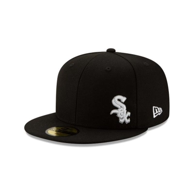 Sapca New Era Chicago White Sox MLB Flawless 59FIFTY Fitted - Negrii